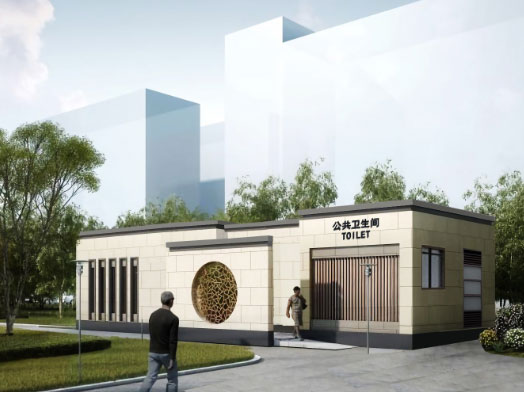 揭东豪华组装型移动厕所